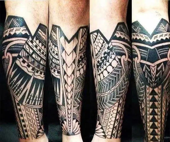 Hình Xăm Maori Hoa Văn Ở Chân Hình Xăm Maori Hoa Văn Ở Chân