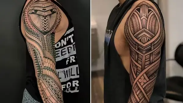 Hình Xăm Maori Ở Bắp Tay Hình Xăm Maori Ở Bắp Tay