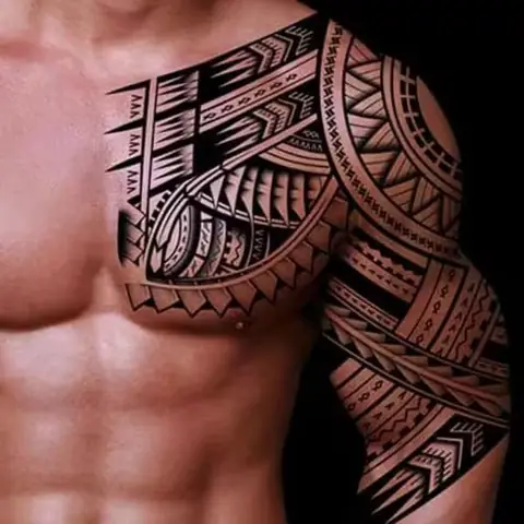 Hình Xăm Maori Ở Ngực Hình Xăm Maori Ở Ngực
