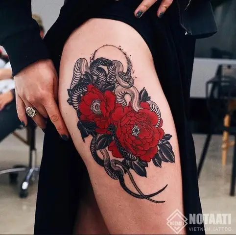 Hình Ảnh Cho Ý Nghĩa Hình Xăm Mặt Quỷ Ngậm Rắn: