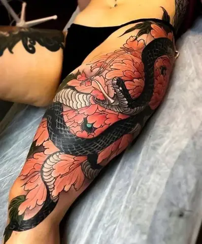 Hình Ảnh Cho Ý Nghĩa Hình Xăm Mặt Quỷ Ngậm Rắn: