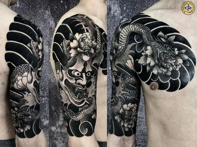 Nguồn Gốc Hình Xăm Oni Hannya