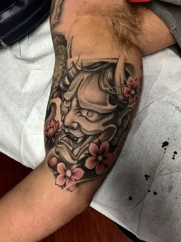 Bộ Sưu Tập Mẫu Hình Xăm Oni Hannya Đẹp Cho Nam Nữ