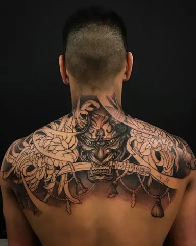 Bộ Sưu Tập Mẫu Hình Xăm Oni Hannya Đẹp Cho Nam Nữ