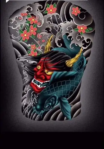 Ý Tưởng Thiết Kế Hình Xăm Cá Chép Mặt Quỷ Độc Đáo Và Sáng Tạo Ý Tưởng Thiết Kế Hình Xăm Cá Chép Mặt Quỷ Độc Đáo Và Sáng Tạo