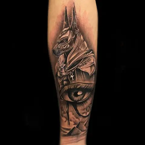 Một Số Mẫu Hình Xăm Con Mắt Thần Horus