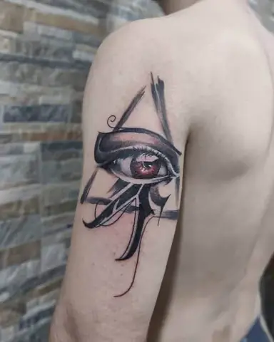 Một Số Mẫu Hình Xăm Con Mắt Thần Horus