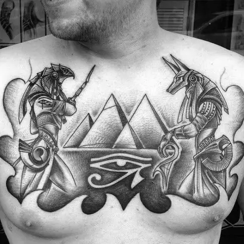 Một Số Mẫu Hình Xăm Con Mắt Thần Horus