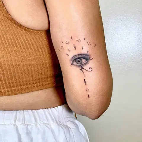 Một Số Mẫu Hình Xăm Con Mắt Thần Horus