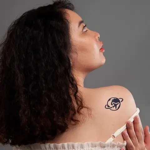Một Số Mẫu Tattoo Máy Bay Phong Cách Khác