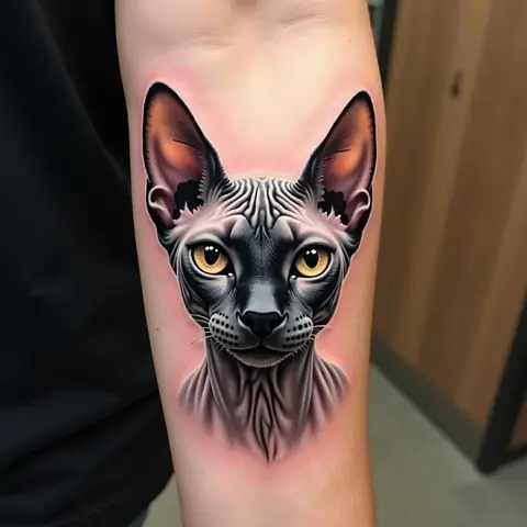Ý Nghĩa Biểu Tượng Chung Của Hình Xăm Mèo Sphynx