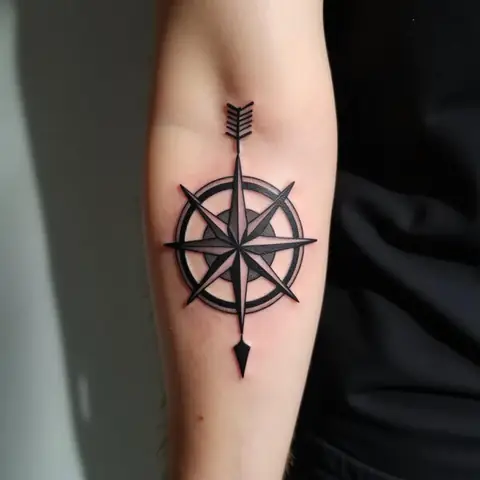 Ý Nghĩa Hình Xăm La Bàn Mũi Tên Sâu Sắc Ý Nghĩa Hình Xăm La Bàn Mũi Tên Sâu Sắc