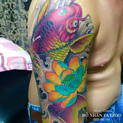 Lưu Ý Quan Trọng Trước Khi Xăm Hình Nhật Cổ Ôm Cá Chép