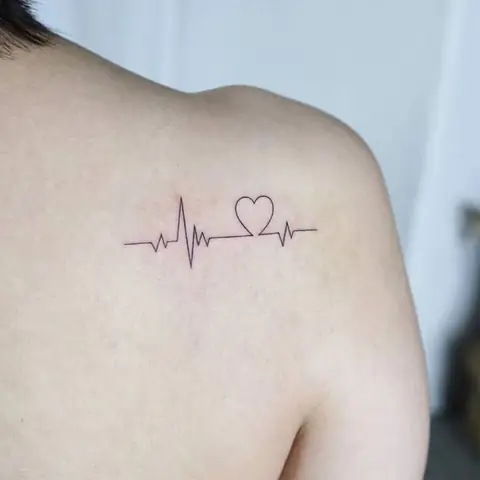 Tổng Hợp Những Mẫu Hình Xăm Nhịp Tim Đẹp Và Ý Nghĩa