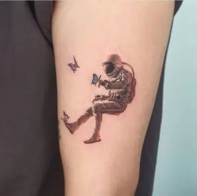 Bst 666+ Mẫu Hình Xăm Phi Hành Gia Ấn Tượng