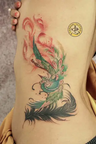 Hình Phượng Hoàng Ở Hông, Ngực