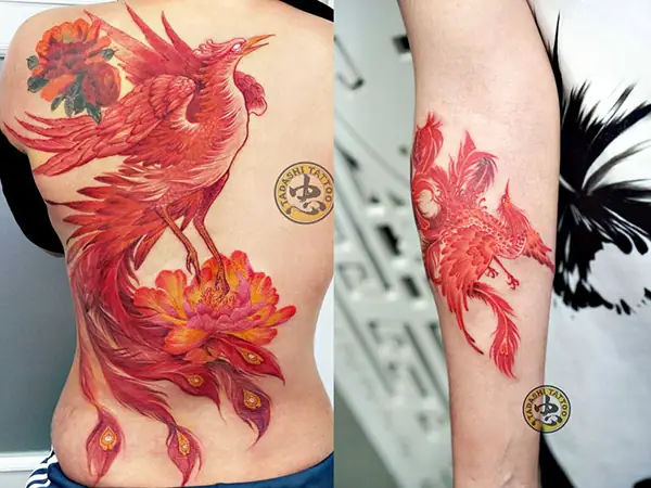 Hình Xăm Chim Phượng Hoàng Giá Bao Nhiêu?