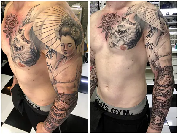 Nguồn Gốc Hình Xăm Oni Hannya