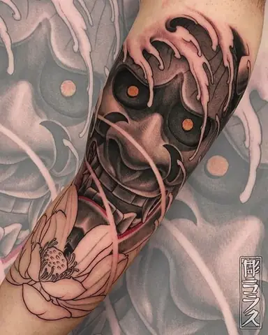 Bộ Sưu Tập Mẫu Hình Xăm Oni Hannya Đẹp Cho Nam Nữ