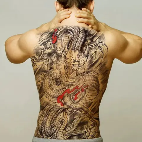 Tổng Hợp Các Hình Xăm Rồng Kín Lưng Đẹp, Cá Tính Nhất Hiện Nay