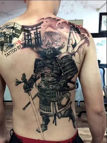 Hình Xăm Samurai Nhật Bản Đẹp Nhất Full Bít Lưng Hình Xăm Samurai Nhật Bản Đẹp Nhất Full Bít Lưng