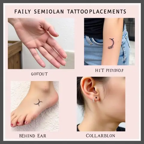 Vị Trí Xăm Hình Semicolon Phổ Biến Và Ý Tưởng Thiết Kế Độc Đáo