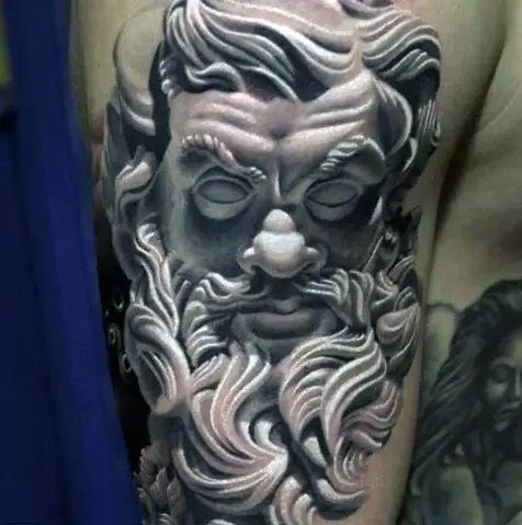 Hình Xăm Poseidon 01