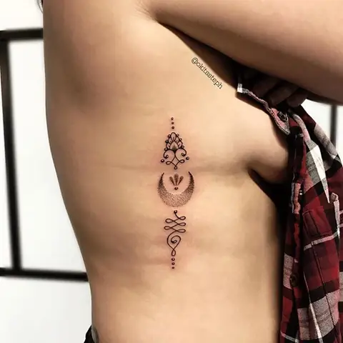 Xăm Vị Trí Sườn Ngực: