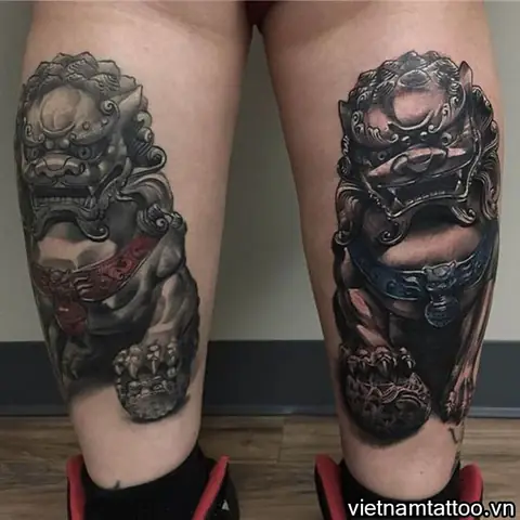 Hình Xăm Bắp Chân