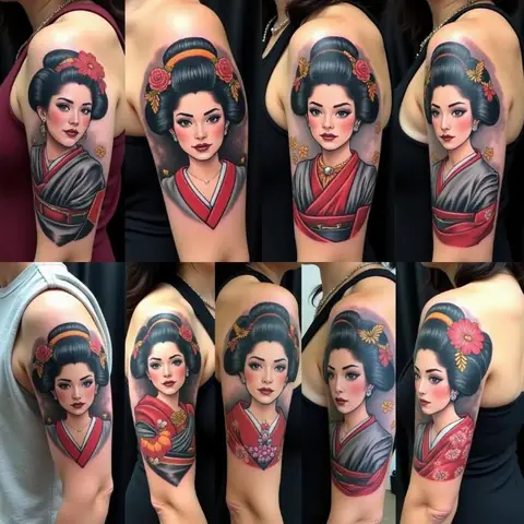 Hình Xăm Geisha Phù Hợp Với Ai?