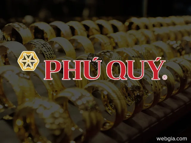 Biểu đồ giá vàng Phú Quý chi tiết