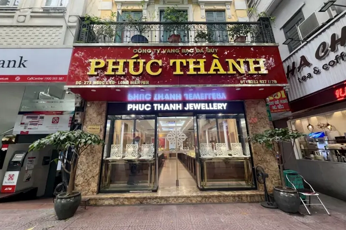 Biểu đồ giá vàng Phúc Thành hôm nay