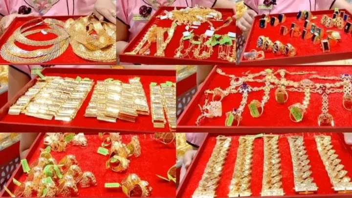 Biểu đồ giá vàng tại Kim Thành Thảo