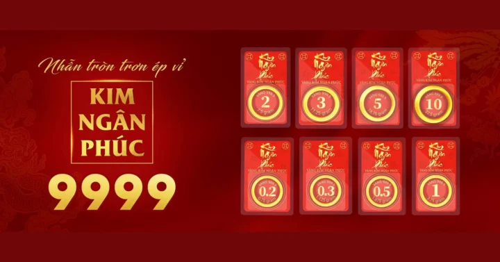 Biểu đồ thể hiện biến động giá vàng