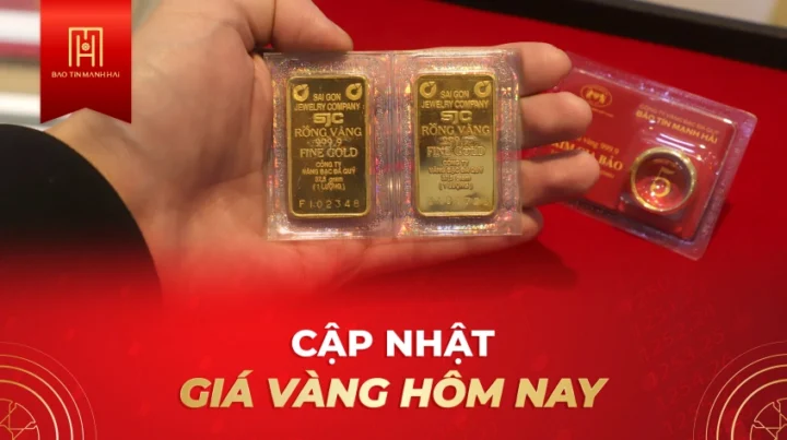 Cửa hàng vàng Bảo Tín Mạnh Hải
