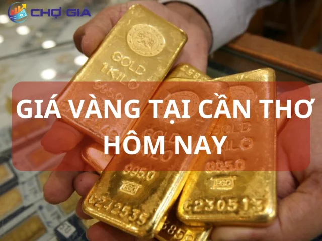 Giá vàng 24k hôm nay tại Cần Thơ: Cập nhật 2026 Giá vàng tại Cần Thơ hôm nay