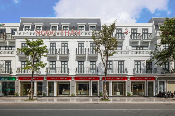 Không gian sang trọng của tiệm vàng Ngọc Thẩm Mỹ Thọ