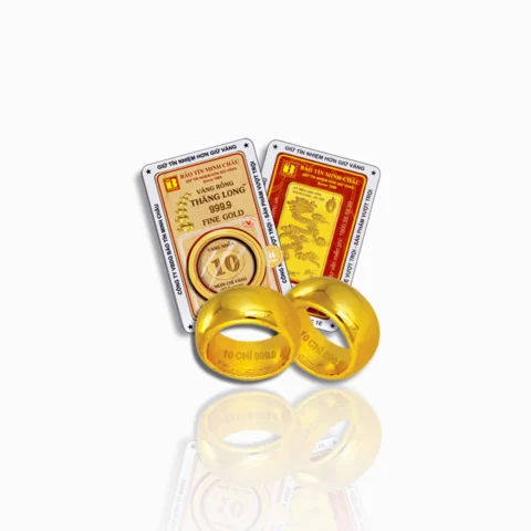 Vàng nhẫn Bảo Tín Minh Châu 24K