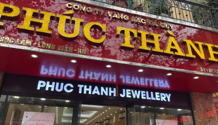 Bảng giá vàng Phúc Thành và các thương hiệu khác