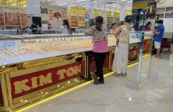 Biểu đồ biến động giá vàng Kim Tôn