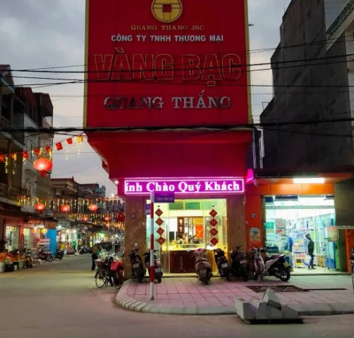 Giá Vàng Quang Thắng Giao Thủy Hôm Nay: Cập Nhật 2026 Biểu đồ biến động giá vàng