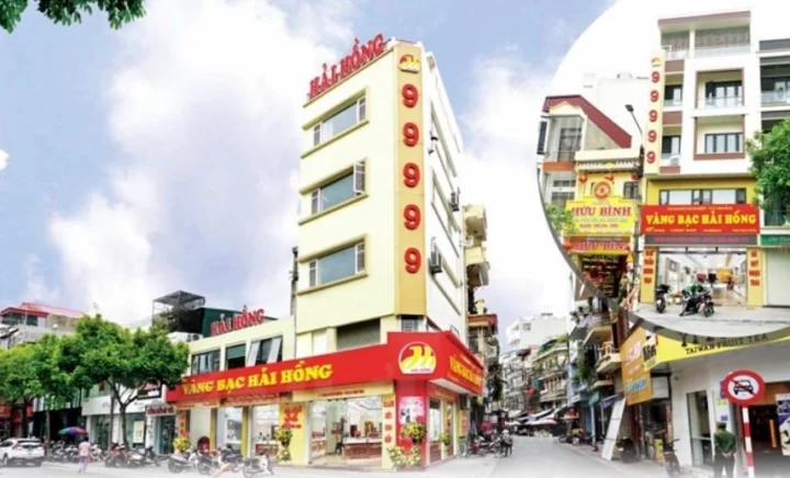 Biểu đồ biến động giá vàng