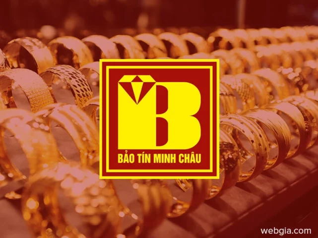 Biểu đồ giá vàng Bảo Tín Minh Châu