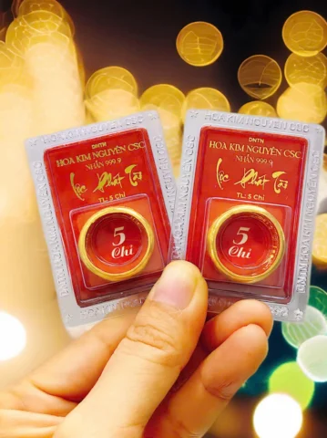 Biểu đồ giá vàng Hoa Kim Nguyên biến động