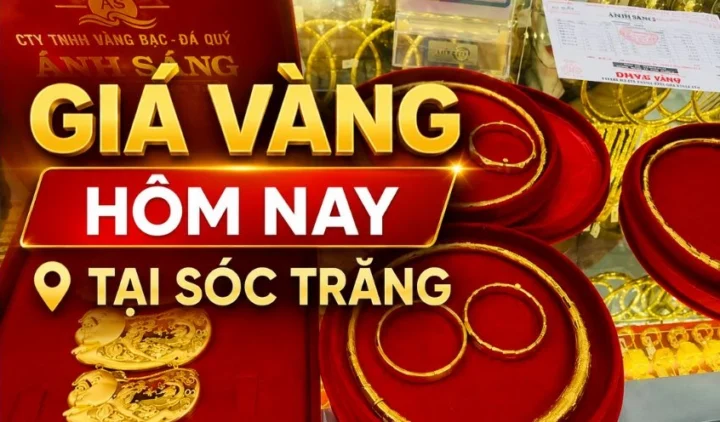 Giá Vàng Sóc Trăng Hôm Nay 2026: Cập Nhật Mới Nhất Biểu đồ giá vàng Sóc Trăng hôm nay
