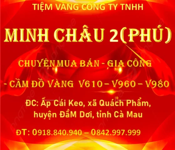 Biểu đồ giá vàng tại Cà Mau