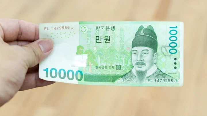 Biểu đồ tỷ giá Won Việt Nam