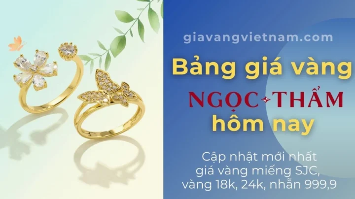 Giá vàng Công ty Ngọc Thẫm 2026: Dự báo và Phân tích Chuyên sâu Biểu đồ xu hướng giá vàng Ngọc Thẫm