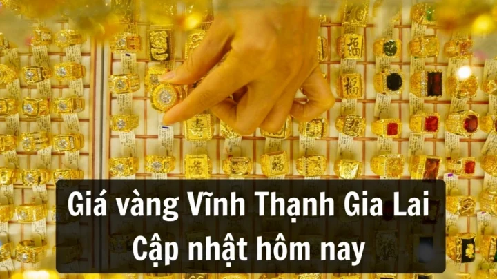Cập nhật giá vàng hôm nay
