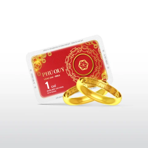 Chi tiết nhẫn vàng trơn 1 chỉ